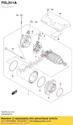 Here you can order the shim set,starti from Suzuki, with part number 3117043400: