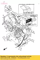 Ici, vous pouvez commander le rondelle, plaque (38w) auprès de Yamaha , avec le numéro de pièce 90201062J700: