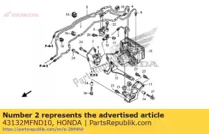 honda 43132MFND10 geen beschrijving beschikbaar op dit moment - Onderkant