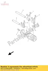 yamaha 901510681800 vite, svasata - Il fondo