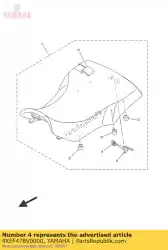 Qui puoi ordinare primavera, torsione da Yamaha , con numero parte 4XEF478V0000: