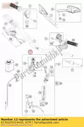 Qui puoi ordinare pompa freno cpl. Da KTM , con numero parte 6130203014430: