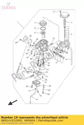 Ici, vous pouvez commander le tuyau auprès de Yamaha , avec le numéro de pièce 4KB141932000: