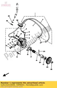 yamaha 1UA131010000 pompe à huile - La partie au fond