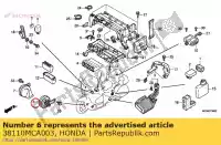 38110MCA003, Honda, corne assy. (haut) honda  gl 1800 2001 2002 2003 2004 2005 2006 2007 2008 2009 2010 2012 2013 2017, Nouveau