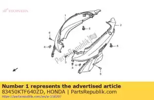 Honda 83450KTF640ZD definir illus * pb351p * - Lado inferior