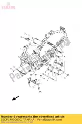 Qui puoi ordinare staffa, motore 1 da Yamaha , con numero parte 1SDF14900000: