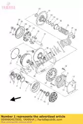 Here you can order the clutch housing set from Yamaha, with part number 999990407000: