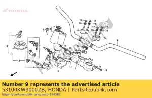 honda 53100KW3000ZB geen beschrijving beschikbaar op dit moment - Onderkant