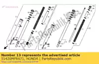 51420MFR671, Honda, case, r. bottom honda vt  cx cxa fury vt1300cx vt1300cxa 1300 , New