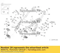 899075, Piaggio Group, chaumard aprilia  dorsoduro zd4tv000, zd4tv001, zd4tva00, zd4tva01, zd4tvc00,  750 1200 2010 2011 2012 2013 2016, Nouveau