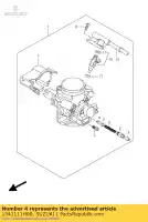 1341111H00, Suzuki, plunjer suzuki lt a450x kingquad 4x4 limited a450xz 450 , Nieuw