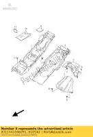 6311341G00291, Suzuki, guardabarros, trasero suzuki gsx r1000 1000 , Nuevo