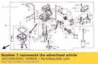 16016402004, Honda, conjunto de parafusos honda nx xr 250 600 1986 1987 1988 1989 1990 1993 1994 1995 1996 1997, Novo