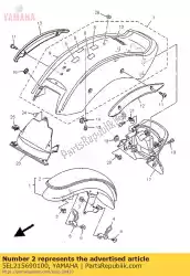 Aquí puede pedir gráfico 1 de Yamaha , con el número de pieza 5EL215690100: