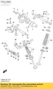 Suzuki 0928907002 oil seal - Bottom side