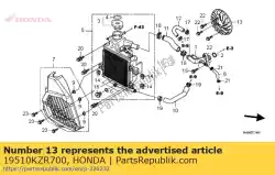Ici, vous pouvez commander le aucune description disponible pour le moment auprès de Honda , avec le numéro de pièce 19510KZR700: