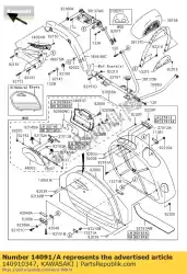 Here you can order the cover,grip,rh vn1600-d1h from Kawasaki, with part number 140910347: