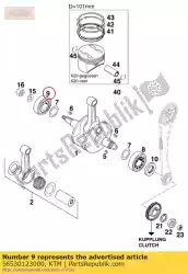 Here you can order the cyl. Roller bear. Nj 207 ecp c3 from KTM, with part number 56530123000: