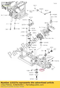 kawasaki 132270032 01 logement - La partie au fond