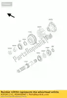 420341151, Kawasaki, coupling kawasaki zr7  f s zr zephyr d 7 7s 750 , New