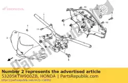 Tutaj możesz zamówić ok? Adka, fr. Uchwyt * nha48m * (nha48m kwazar srebrny metalik) od Honda , z numerem części 53205KTW900ZB: