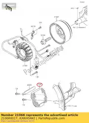 spanningsregelaar van Kawasaki, met onderdeel nummer 210660027, bestel je hier online: