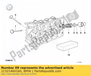 bmw 11321460160 spacer - 2,65mm - Bottom side