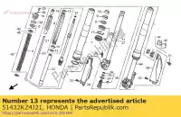 51432KZ4J21, Honda, suspender honda cr  r cr125r 125 , New