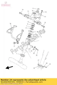 yamaha 902690400300 rivet 214234830000 - Bottom side