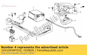 Honda 32410KWF950 kabel, uruchom silnik - Dół