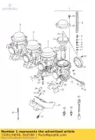 1320134E00, Suzuki, conjunto de carburador suzuki gsx r600 600 , Nuevo