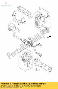 suzuki 3720010G60 commutateur assy, ??han - La partie au fond