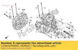 Aquí puede pedir tapa, orificio de ajuste de la empuñadura de Honda , con el número de pieza 12361KPS900:
