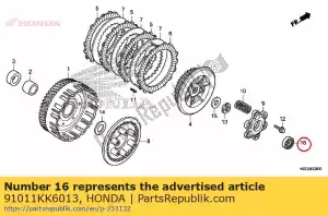 honda 91011KK6013 brg,ball 17x35x8 - Bottom side