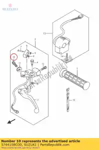 suzuki 5744108C00 regulator, drut - Dół