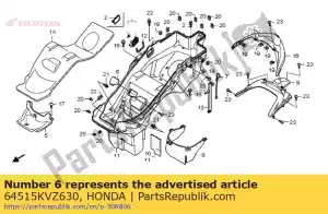 honda 64515KVZ630 momenteel geen beschrijving beschikbaar - Onderkant