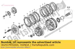 Here you can order the rotor, pulser from Honda, with part number 30291MCS000: