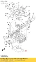 1114240H00, Suzuki, uszczelka, cylinder suzuki  vl vz 1500 2009 2010 2015 2016 2017 2018 2019, Nowy