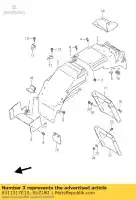 6311317E10, Suzuki, fender, rr upp.f suzuki gsx r 750 1100 1994 1995 1996 1997 1998, Nieuw