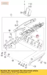 Aqui você pode pedir o braço oscilante representante. Kit em KTM , com o número da peça 54804230010: