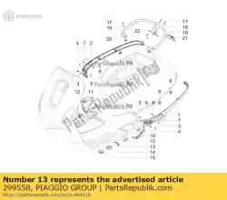 Here you can order the cover from Piaggio Group, with part number 299558: