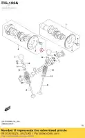 0910305025, Suzuki, perno, piñón suzuki gsxr150rfx gsxr150rf gsxs125mlx gsxs125ml gsxr125xa gsxs125xa gsxr125a 150 125 , Nuevo