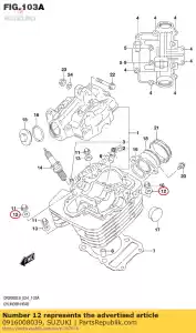 suzuki 0916008039 podk?adka 8.5x19x2 - Dół