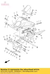 yamaha 933154176200 ?o?ysko - Dół