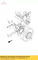 Ici, vous pouvez commander le col (26h) auprès de Yamaha , avec le numéro de pièce 90387200J200: