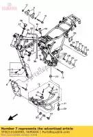 3TB213160090, Yamaha, verblijf, motor 3 yamaha xt 600 1990 1991 1992 1993 1994 1995 1996 1997 1998 1999 2000 2002, Nieuw