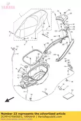 Aquí puede pedir asistencia, agarre 2 (125 de Yamaha , con el número de pieza 2CMF474W00P3: