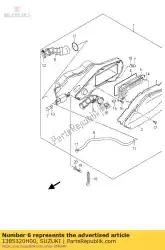 Qui puoi ordinare tubo di sfiato da Suzuki , con numero parte 1385320H00: