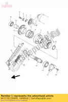 4H7155120000, Yamaha, pignon fou yamaha xj 900 1986 1987 1989 1990 1991 1992 1995 1996 1997 1998 2000 2001 2002, Nouveau